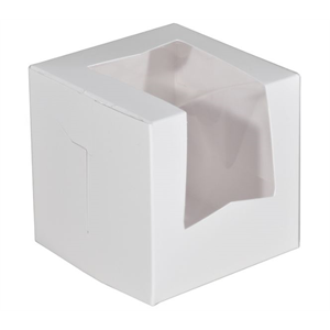 Box White 4x4x4 w/Window