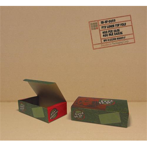 Box Lunch Top Fold 8.25x4.5x2.5" Stk Prt